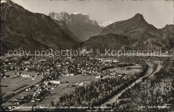Bad Reichenhall mit Reiteralpe und Loferer Steinbergen