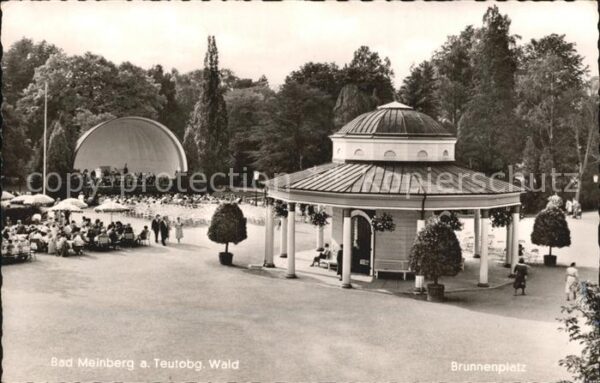 Bad Meinberg Brunnenplatz Konzertpavillon