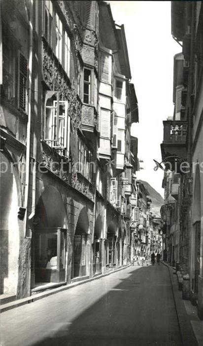 Bozen Suedtirol Laubengasse