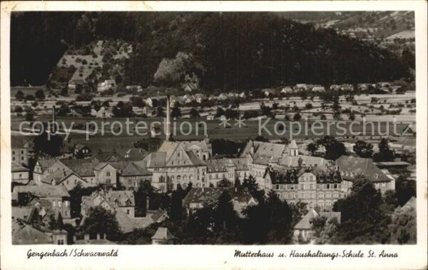 Gengenbach Mutterhaus und Haushaltungsschule St An