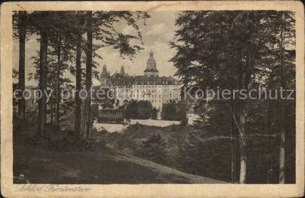 Fuerstenstein Schlesien Schloss Fürstenstein