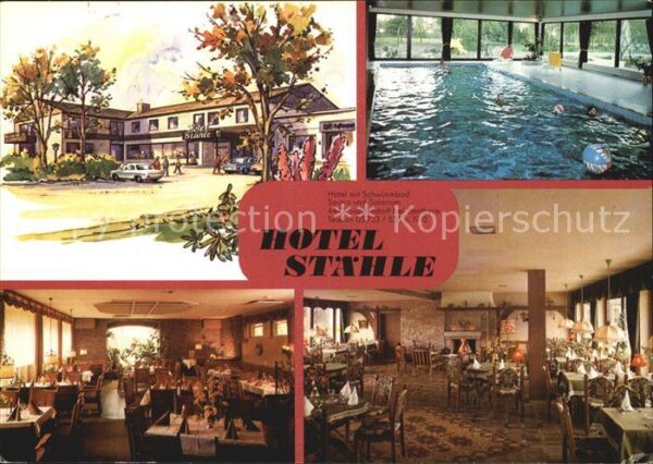 Suddendorf Hotel Stähle Hallenbad Gasträume