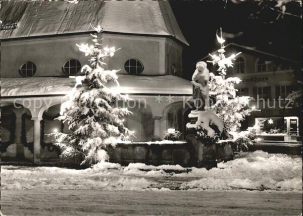 Prien Chiemsee Marktplatz zur Weihnachtszeit