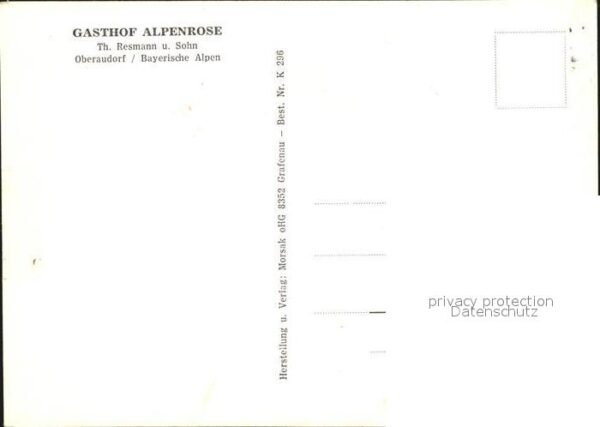 Oberaudorf Gasthof Alpenrose Hotel Post – Bild 2