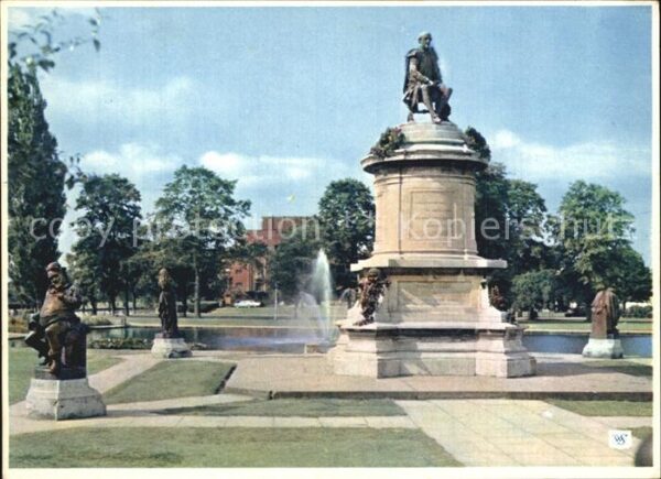 Stratford-Upon-Avon The Gower Memorial