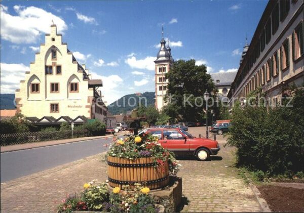 Amorbach Miltenberg Schlossmühle und Abteikirche