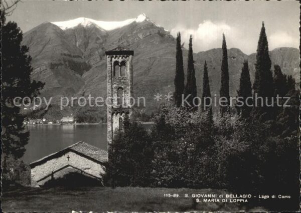 Bellagio Lago di Como S Maria di Loppia