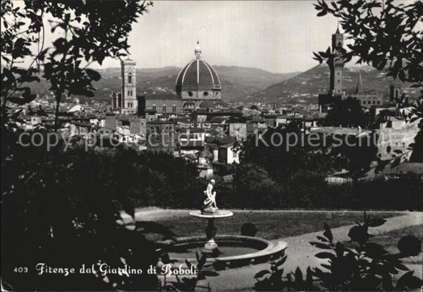 Firenze Florenz Giardino di Bobeli