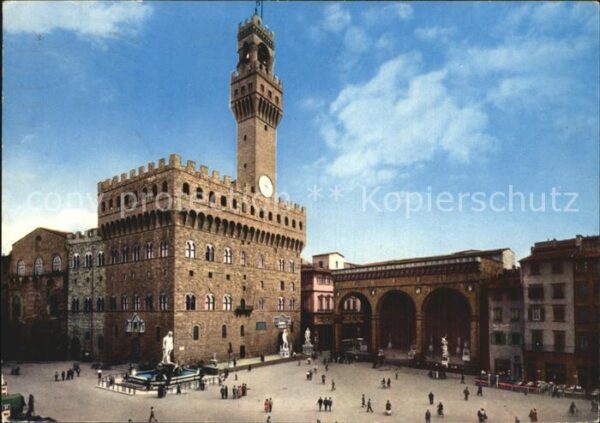Firenze Florenz Piazza della Signoria