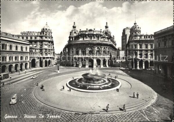 Genova Genua Liguria Piazza De Ferrari