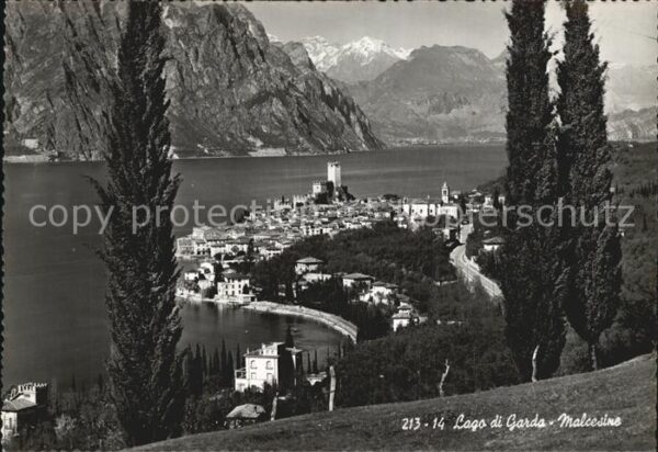 Malcesine Lago di Garda Panorama