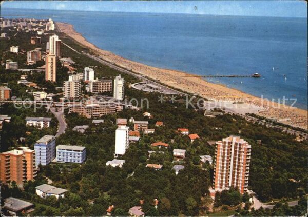 Lignano Pineta Fliegeraufnahme
