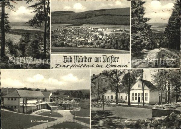 Bad Muender Steinbachtal Total Weg zum Süntelturm R