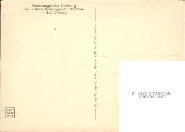 Bad Driburg Panorama vom Genesungsheim Stellberg – Bild 2