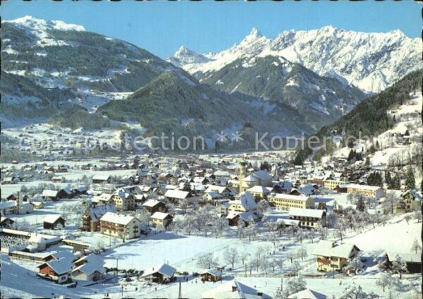 Tschagguns Vorarlberg mit Golm Panorama