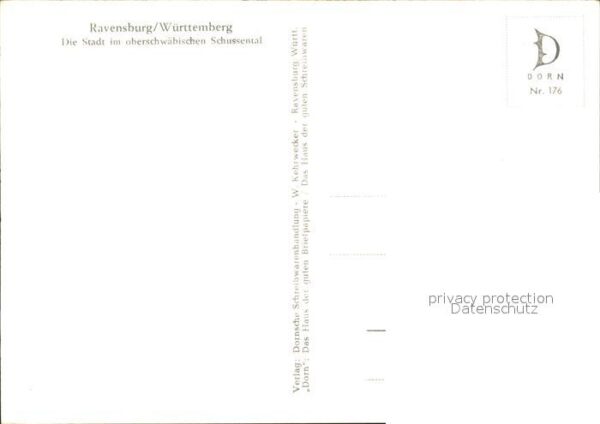 Ravensburg Wuerttemberg Panorama – Bild 2
