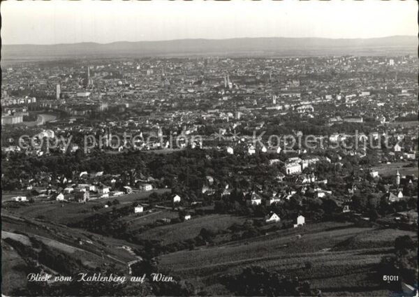 Wien Blick vom Kahlenberg