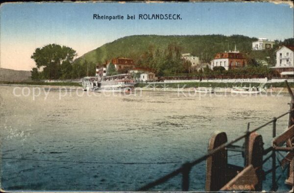 Rolandseck Rheinpartie Dampfer