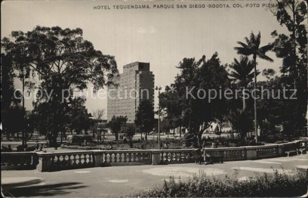 Bogota Colombia Hotel Tequendama Parque San Diego