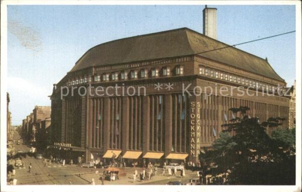 Helsinki Stockmannin tavaratalo Warenhaus Stockm