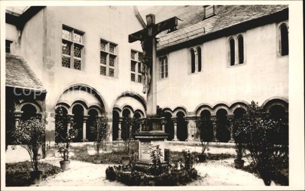 Aschaffenburg Main Stiftskirche Kreuzgang Kreuz