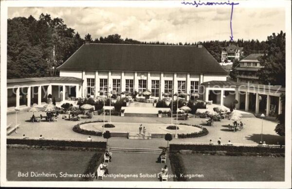 Bad Duerrheim Kurgarten Kurhaus Höchstgelegenes Solba