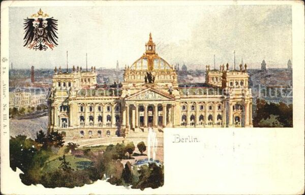 Berlin Reichstagsgebäude Wappen