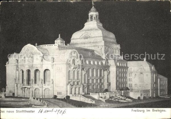 Freiburg Breisgau Neues Stadttheater