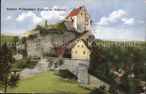Pottenstein Oberfranken Schloss Fränkische Schweiz