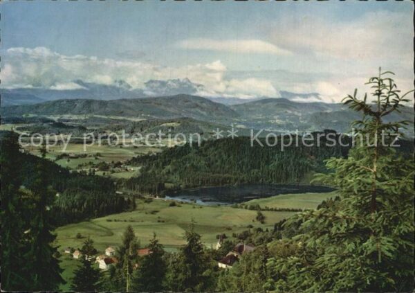 St Urban Kaernten Panorama Sommerfrische Alpen