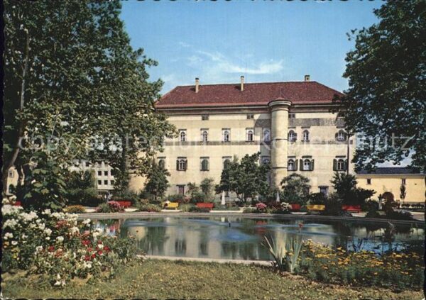 Spittal Drau Renaissance Schloss Porcia Teich