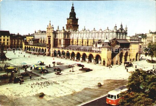 Krakow Krakau Sukiennice Tuchhallen