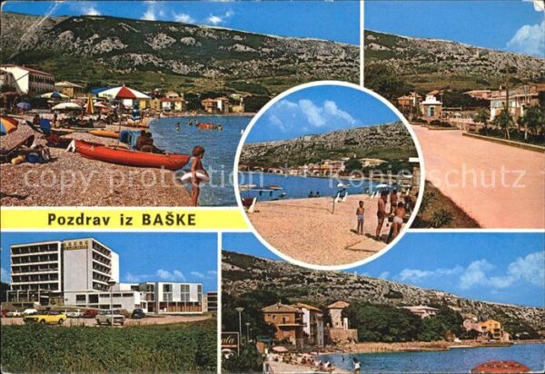 Baska Otok Krk Strand Hotel Restaurant Promenade