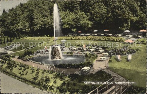 Weibern Brohltal Gastehaus Hubertus Gartenanlage