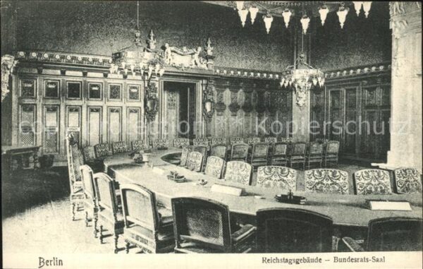 Berlin Reichstagsgebäude Bundesratssaal