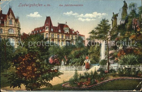 Ludwigshafen Rhein Jubiläumsplatz