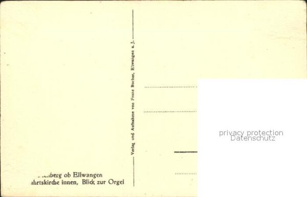 Schoenenberg Ellwangen Wallfahrtskirche – Bild 2