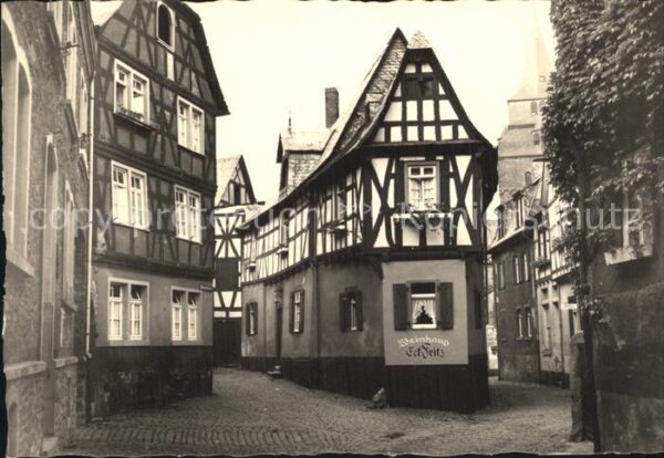 Braubach Rhein Altstadt Fachwerkhäuser