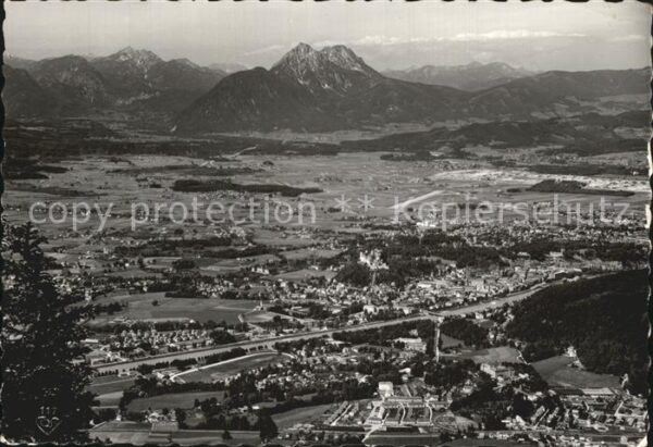 Salzburg Oesterreich Blick vom Gaisberg
