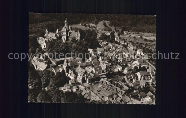 Braunfels Fliegeraufnahme mit Schloß