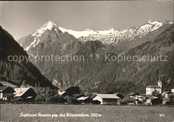 Kaprun mit Kitzsteinhorn