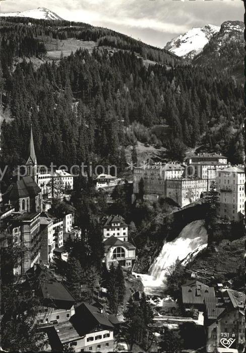 Bad Gastein Fliegeraufnahme Tauernbahn