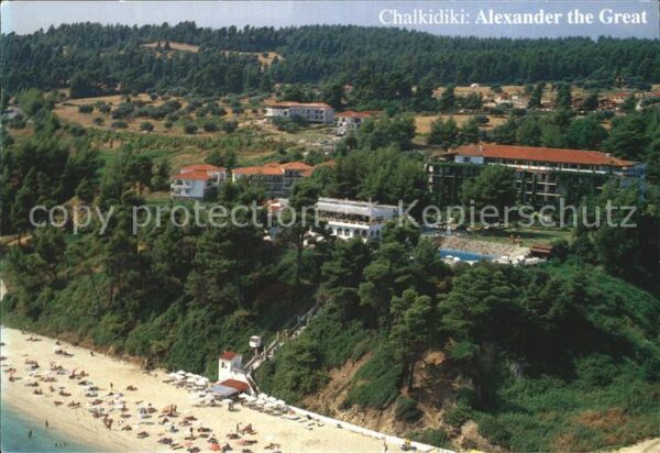 Chalkidiki Halkidiki Alexander the Great Fliegeraufnahme mit