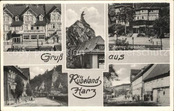 Ruebeland Harz Hotel Bodetal Zentrag Ferienheim Hotel