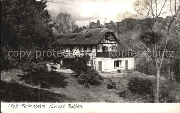 Rathen Saechsische Schweiz FDGB Erholungsheim