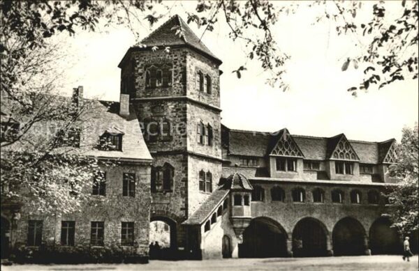 Halle Saale Moritzburg Burghof