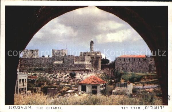 Jerusalem Yerushalayim The Citadel