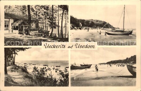 Ueckeritz Usedom Strandhaus Strandpartien Dünen