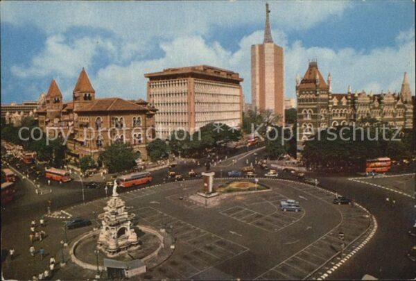Bombay Mumbai Flora Fountain