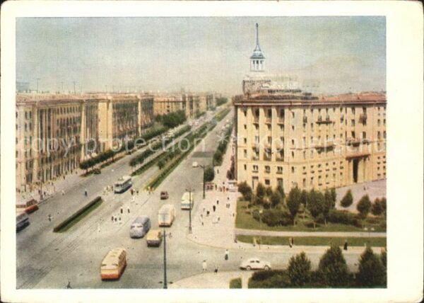 Leningrad St Petersburg Moskauer Prospekt